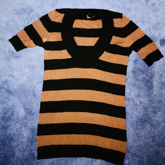 Bergdorf Goodman Theory Thin Striped Sweater - Picture 1 of 2